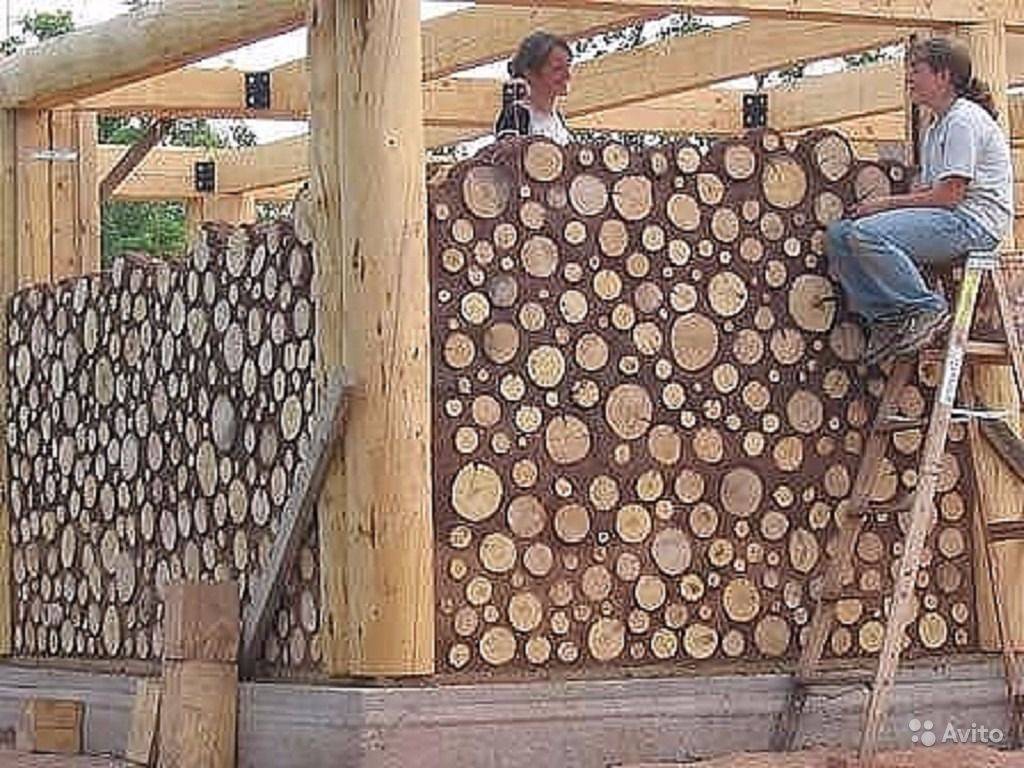 Стоит ли строить дом из дров