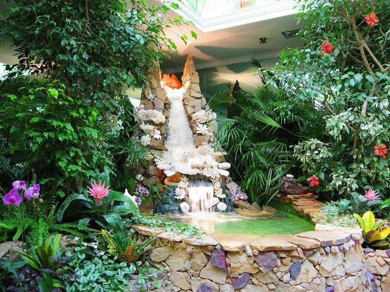 Садовые фонтаны - 90 фото декоративных проектов своими руками