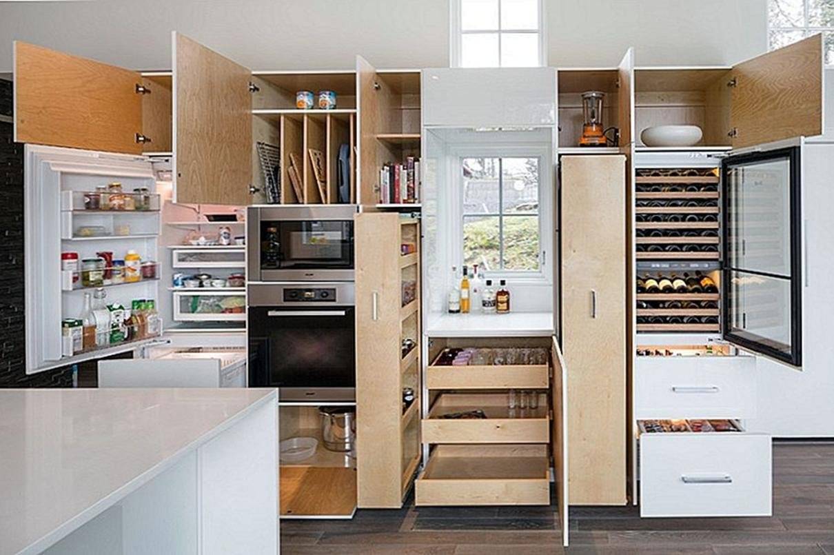 Угловые кухни:100 фото-идей дизайна угловых гарнитуров