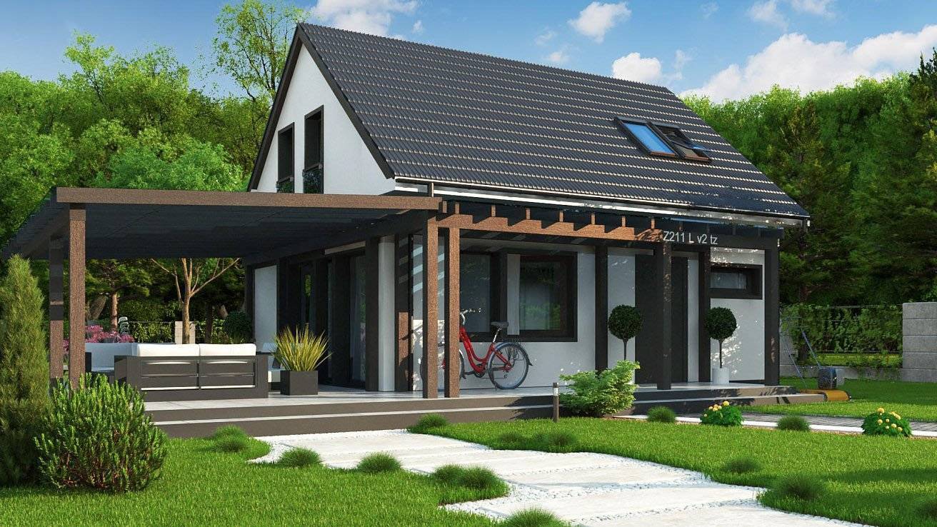 Современные проекты одноэтажных домов с террасой: нюансы планировки