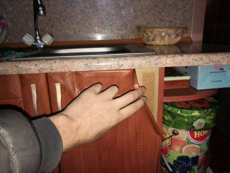 Как обновить столешницу кухонного гарнитура своими руками