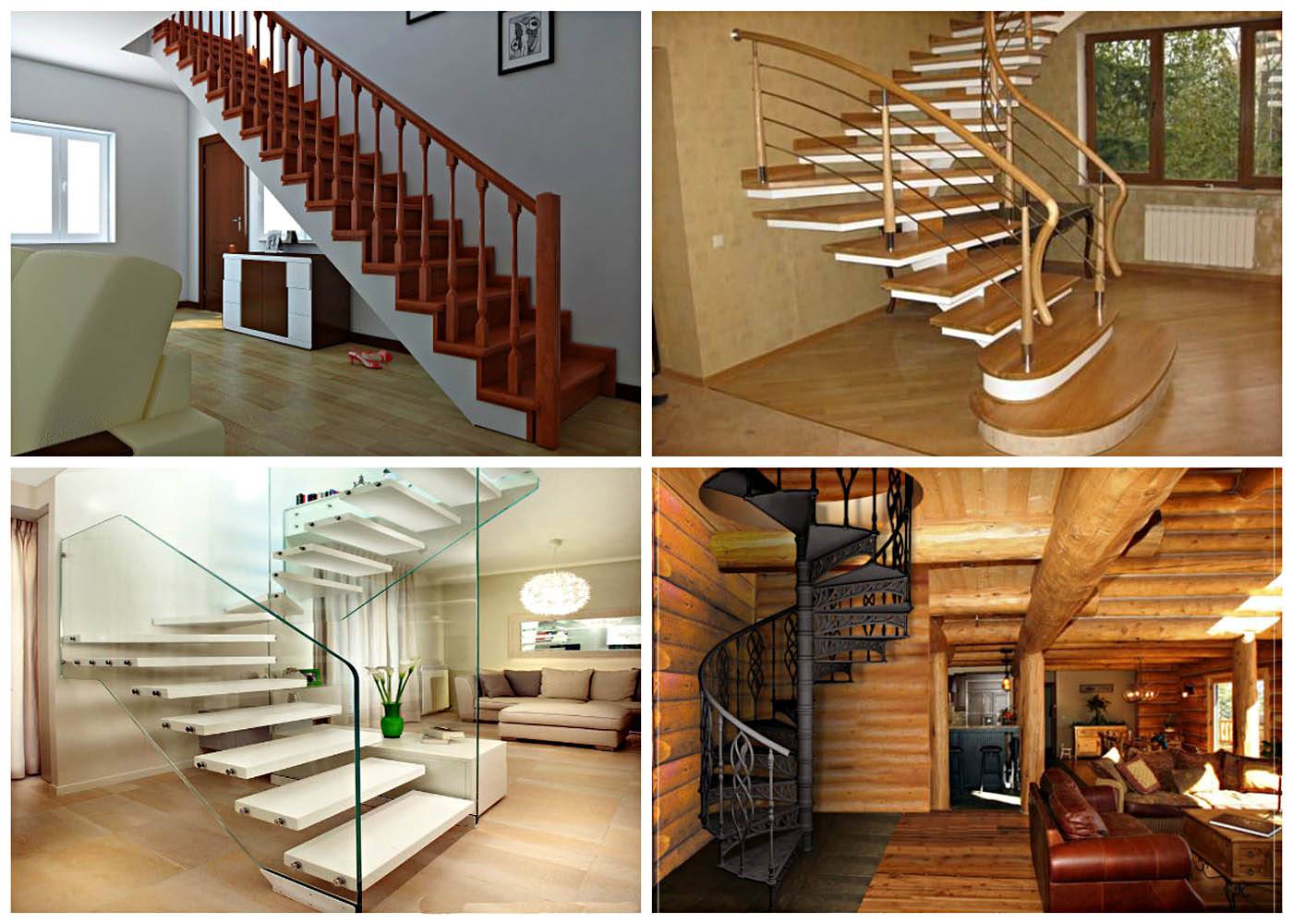 Лестница на второй этаж: идеи дизайна (75 фото)