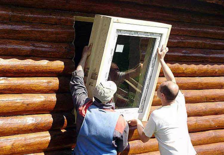 Как установить пластиковое окно в деревянном доме самостоятельно :: syl.ru