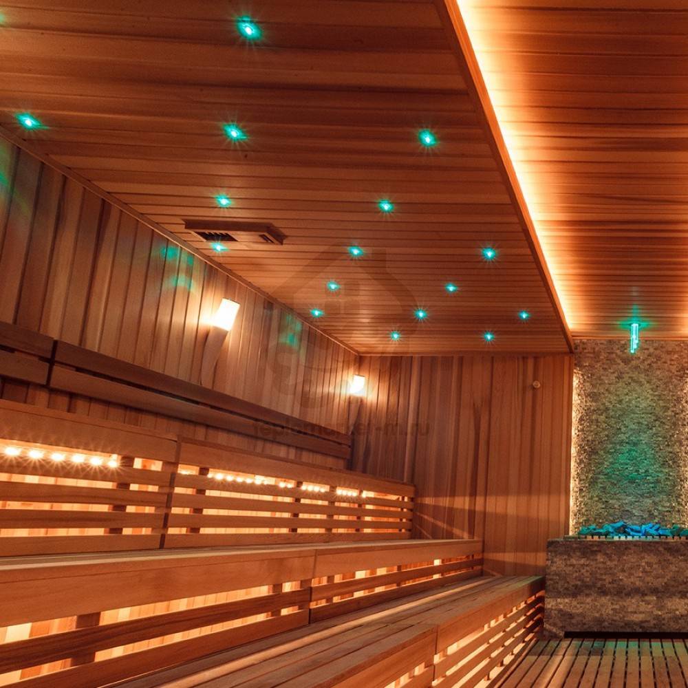 Оптоволоконное освещение cariitti || sauna-arts - электрокаменки. дровяные печи. строительство саун.