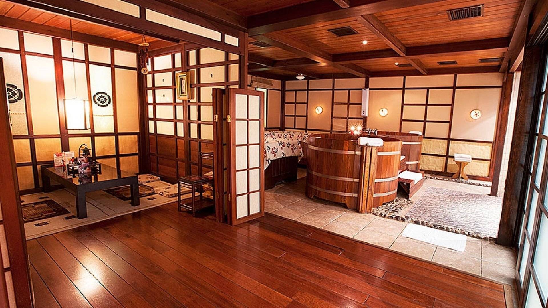 Японская баня офуро: вековые традиции восточной бани